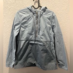 Blue, windbreaker, hoodie, sweatshirt, medium
